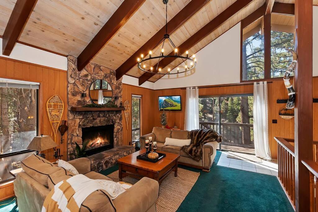 Everwood Serenity Treehouse Ontrail Head/Sledding Villa Big Bear Lake Luaran gambar